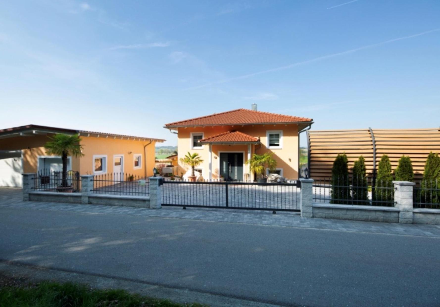 5 Sterne Centurion Ferienhaus Villa 2 Pools 86 Zoll Tv Aldersbach Dış mekan fotoğraf